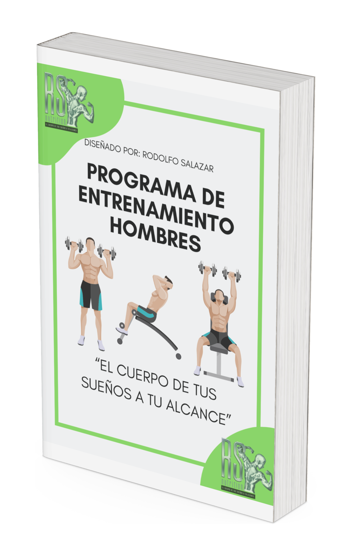 Hombre | Programa de entrenamiento para ganar músculo con sólo 3 días de entrenamiento